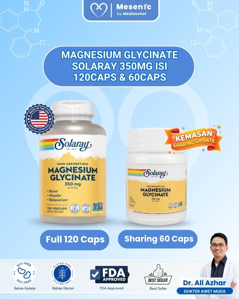 Solaray Magnesium Glycinate 350mg