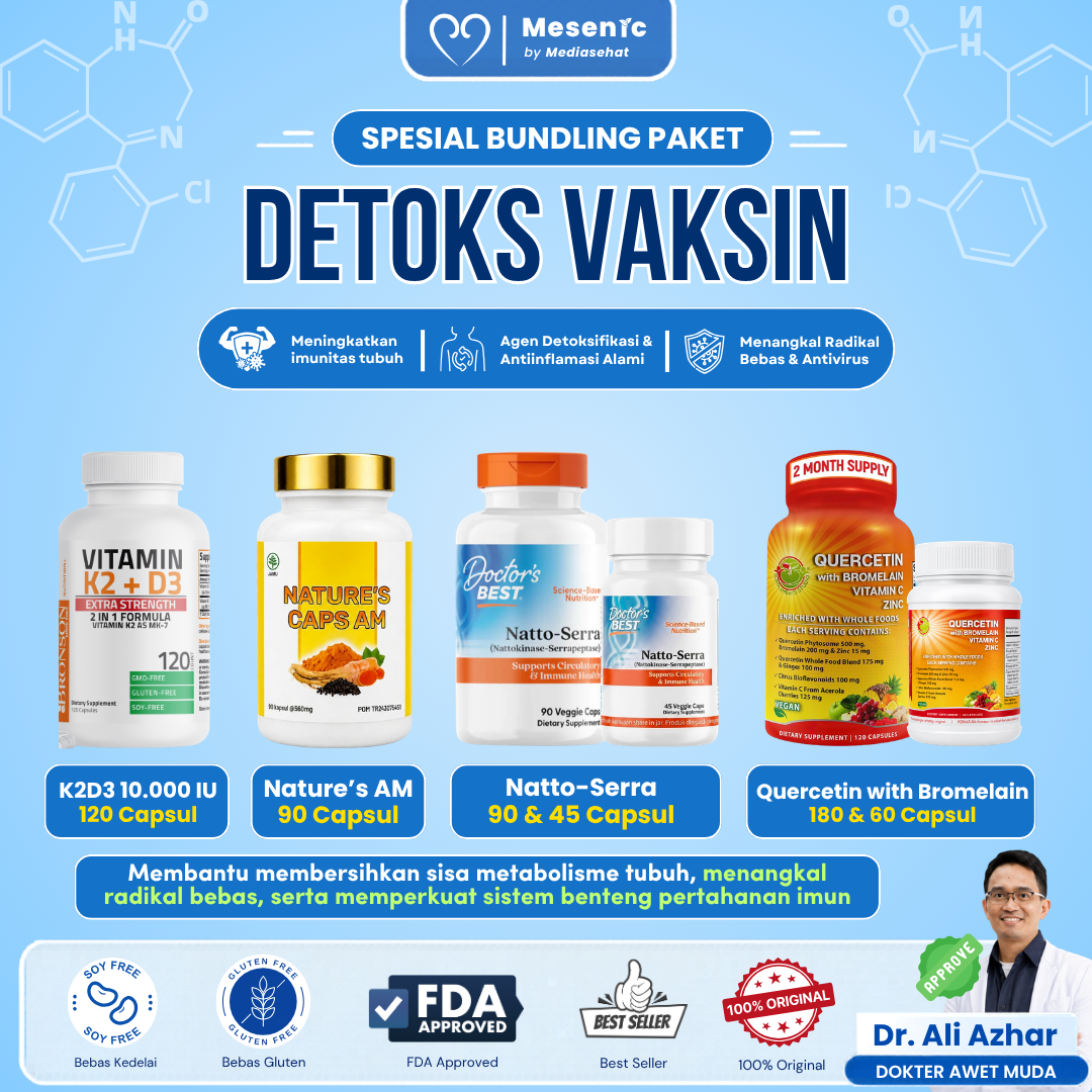 Paket Bundling Detoks Vaksin - Antioksidan & Daya Tahan Tubuh