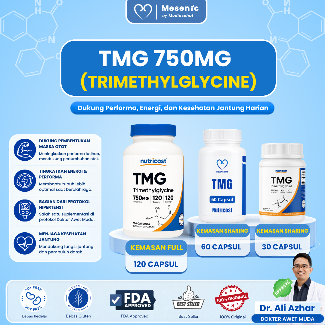 Nutricost TMG (Trimethylglycine) 750mg