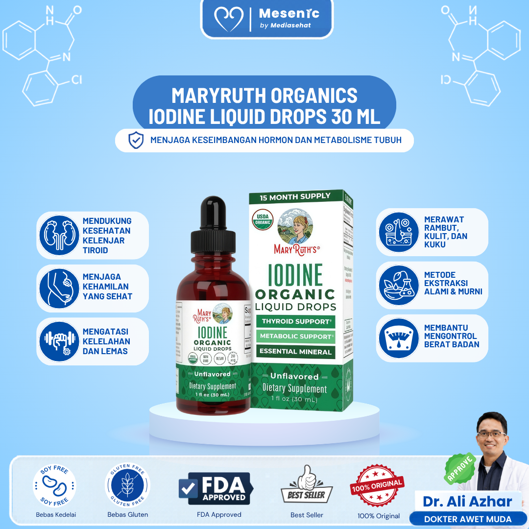 MaryRuth Organics Iodine Liquid Drops