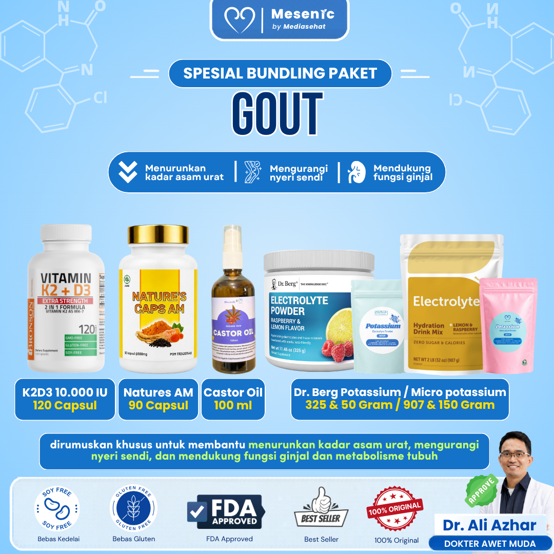 Paket Bundling Gout (Radang Sendi)