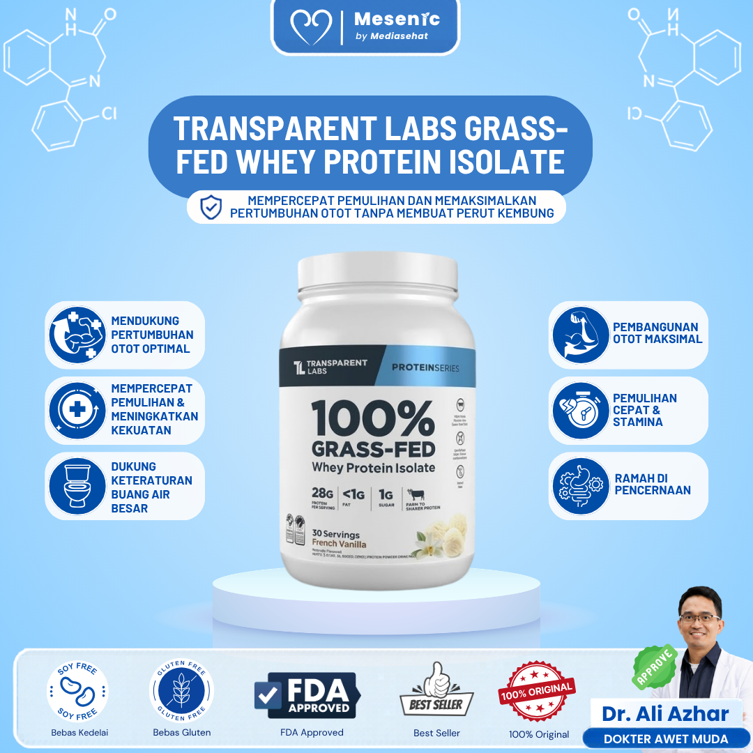 Transparent Labs Whey Protein Isolate 100% Grass-Fed