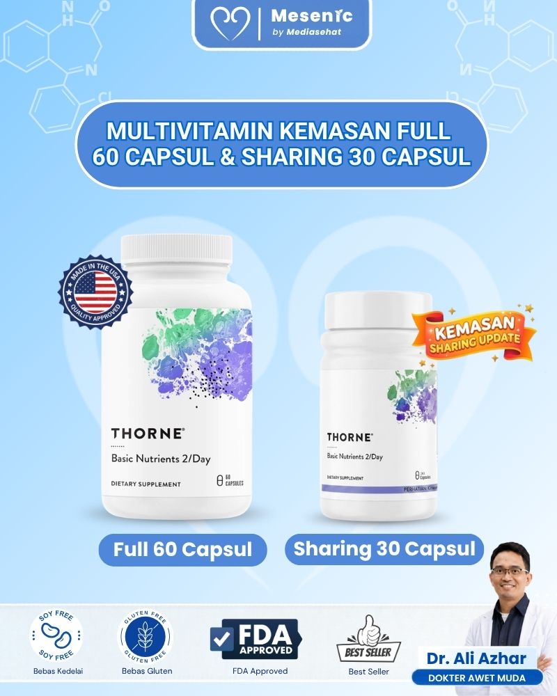Thorne Basic Nutrients 2 / Day (Multivitamin)