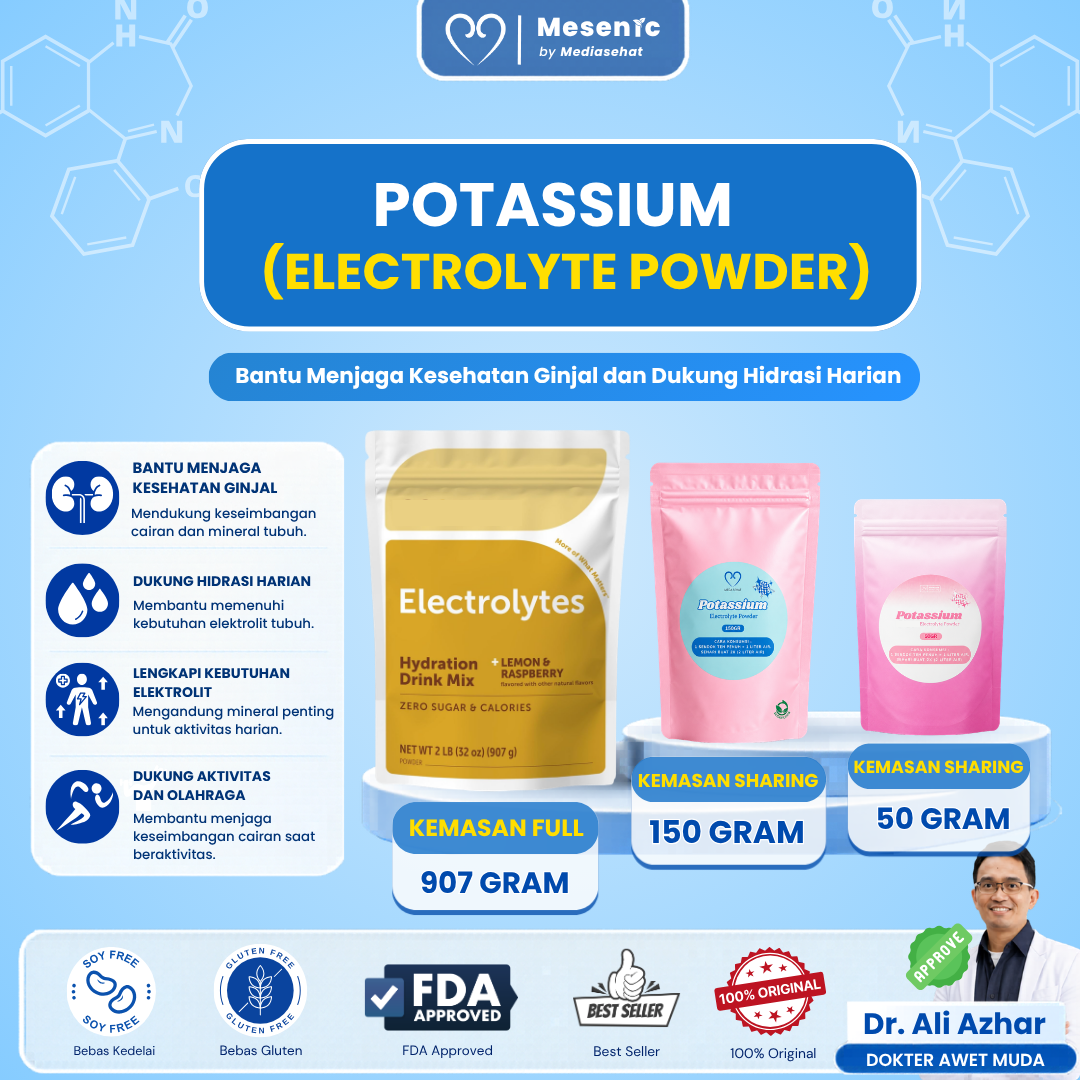 Micro Ingredients Potassium atau Electrolyte Powder
