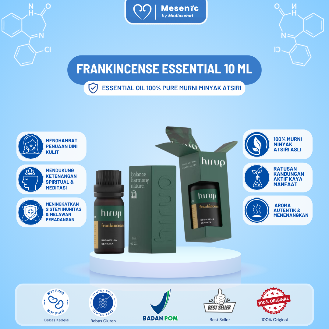 Hirup Frankincese Oil - 100% Essential Oil