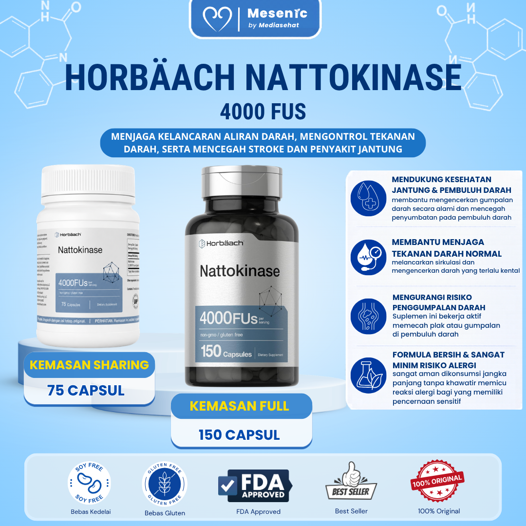 Horbaach Nattokinase 4000FUs