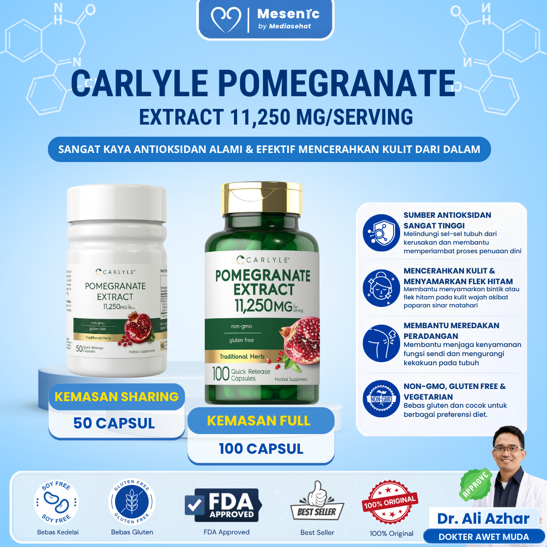 Carlyle Pomegranate Extract Delima 11250mg