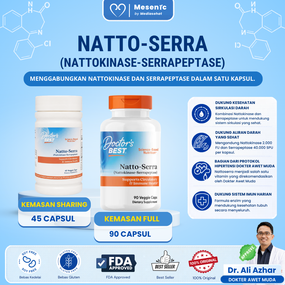 Doctor’s Best Natto - Serra (Nattokinase-Serrapeptase)